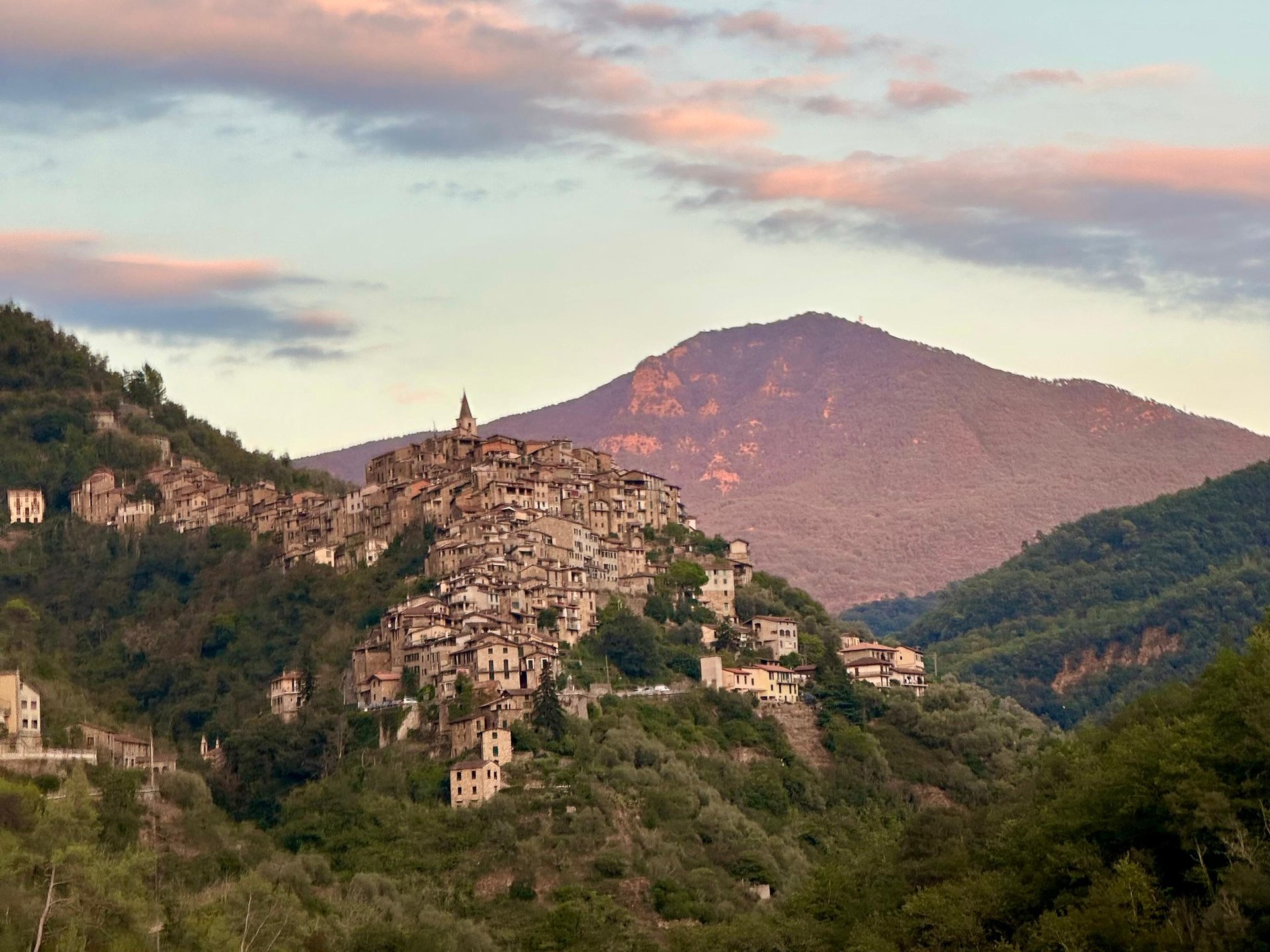 The medieval village of Apricale